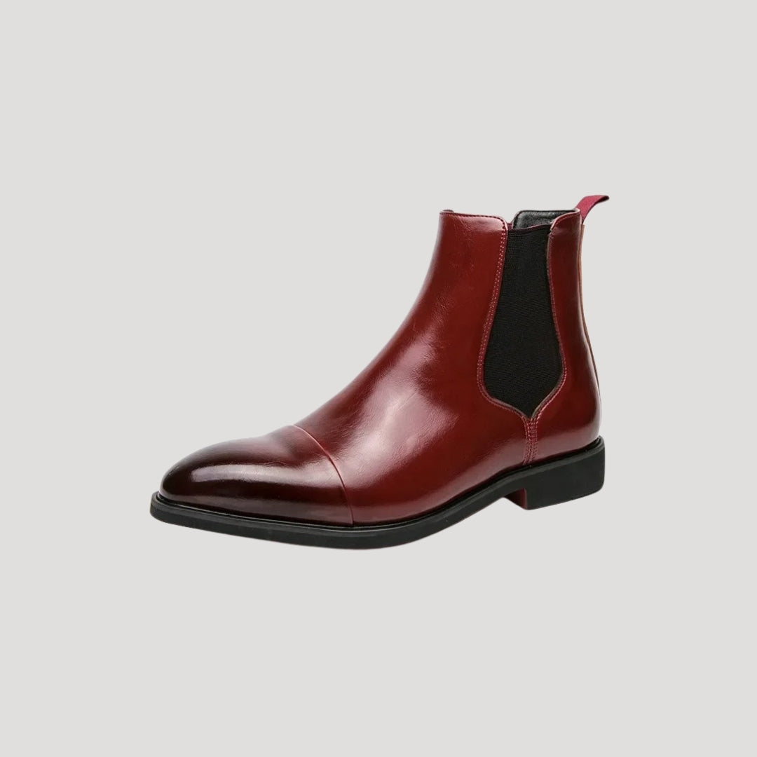 Chelsea Boots – Leather Finish – Smart Casual Slip-On 2