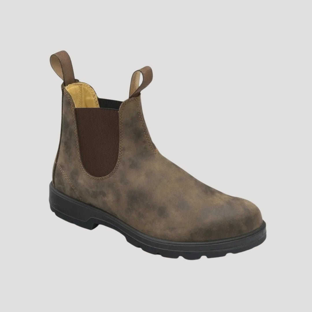 Men's leather chelsea boots durable ankle boots 4